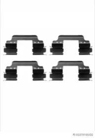 Jakoparts J3661025 Монтажний комплект гальмівних колодок