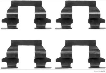 Jakoparts J3661033 Spring set disc brake Jakoparts J3661033 Spring set disc brake