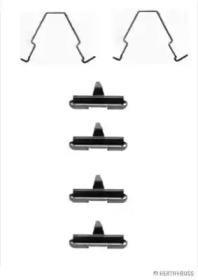 Jakoparts J3663012 Монтажний комплект гальмівних колодок