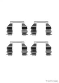 Jakoparts J3665003 Монтажний комплект гальмівних колодок Jakoparts J3665003 Монтажний комплект гальмівних колодок