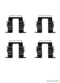 Jakoparts J3667001 Монтажний комплект гальмівних колодок Jakoparts J3667001 Монтажний комплект гальмівних колодок