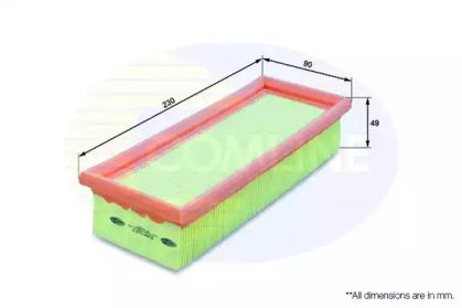 Comline EAF027 Фільтр повітряний Comline EAF027 Фільтр повітряний