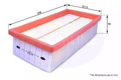 Comline EAF838 Air filter