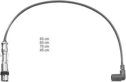 Champion CLS053 Дроти високовольтні системи запалювання Champion CLS053 Дроти високовольтні системи запалювання