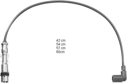 Champion CLS090 Дроти високовольтні системи запалювання Champion CLS090 Дроти високовольтні системи запалювання