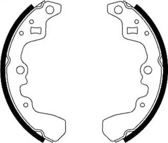 Jurid 361409J Колодки гальмівні