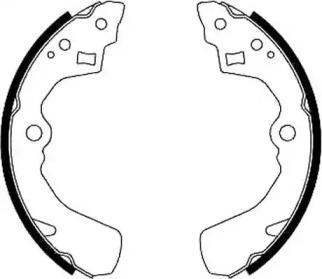 Jurid 361841J Колодки гальмівні Jurid 361841J Колодки гальмівні