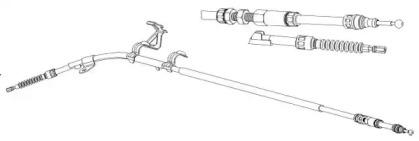 Jurid 432941J Brake cable Jurid 432941J Brake cable