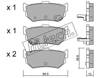 Fri.Tech. 172.0 Brake pads