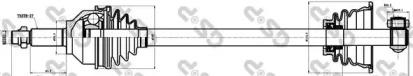 GSP 244003 Drive shaft assy GSP 244003 Drive shaft assy