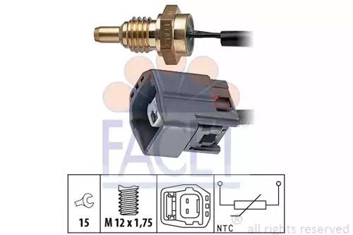 Facet 7.3295 Датчик температури охолоджуючої рідини