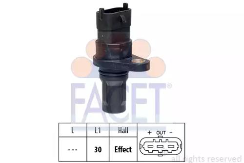 Facet 9.0466 Sensor assy camshaft Facet 9.0466 Sensor assy camshaft