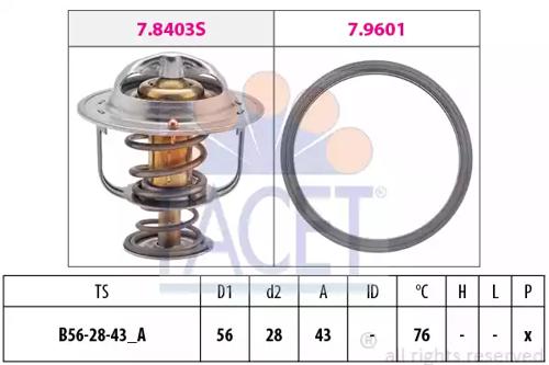 Facet 7.8403 Термостат Facet 7.8403 Термостат