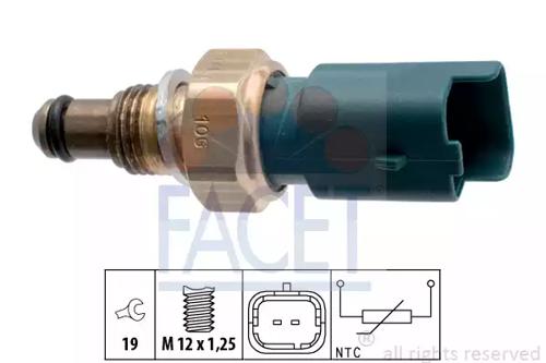 Facet 7.3317 Sensor assy temperature Facet 7.3317 Sensor assy temperature