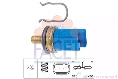 Facet 7.3293 Sensor assy temperature