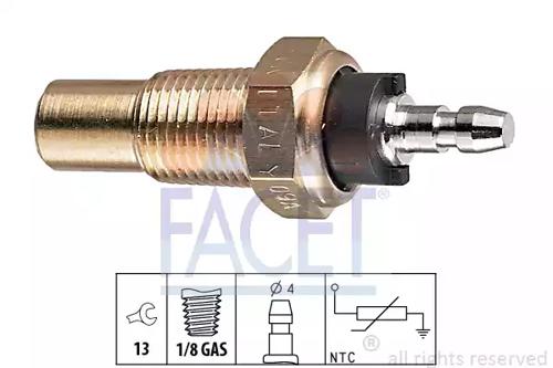 Facet 7.3052 Sensor assy temperature