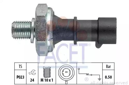 Facet 7.0141 Sensor assy oil pressure Facet 7.0141 Sensor assy oil pressure