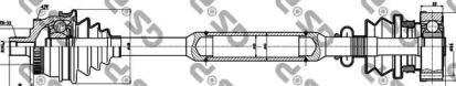 GSP 299111 Drive shaft assy