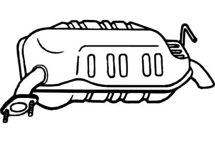 Fenno P3484 Schalldaempfer Fenno P3484 Schalldaempfer