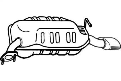 Fenno P3598 Schalldaempfer Fenno P3598 Schalldaempfer