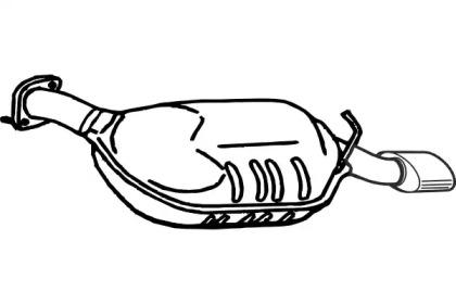 Fenno P3599 Schalldaempfer Fenno P3599 Schalldaempfer