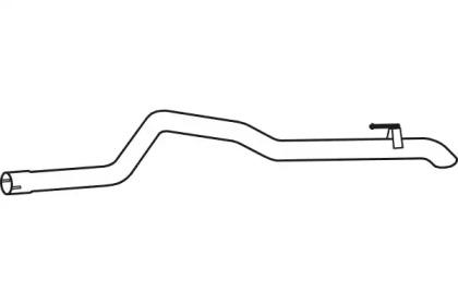 Fenno P3758 Exhaust pipe Fenno P3758 Exhaust pipe