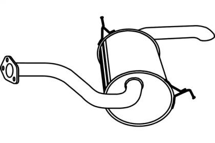 Fenno P3892 Schalldaempfer Fenno P3892 Schalldaempfer