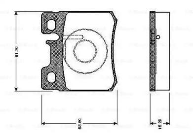 Bosch 0 986 TB2 014 Brake pads Bosch 0 986 TB2 014 Brake pads