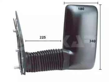 Alkar 9220977 Outer mirror assy Alkar 9220977 Outer mirror assy
