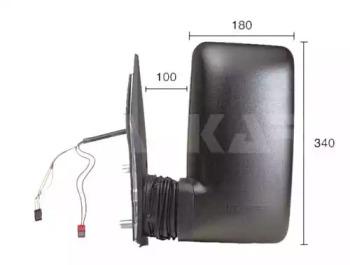 Alkar 9227977 Outer mirror assy Alkar 9227977 Outer mirror assy