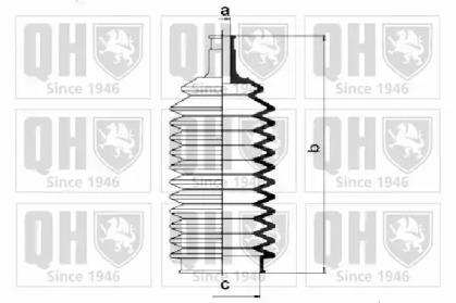 Quinton Hazell QG1002 Пильник рульової рейки
