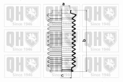 Quinton Hazell QG1174 Пыльник рулевой рейки Quinton Hazell QG1174 Пыльник рулевой рейки
