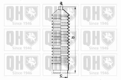 Quinton Hazell QG1179 Пильник рульової рейки