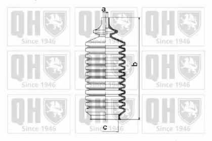 Quinton Hazell QG1215 Пильник рульової рейки Quinton Hazell QG1215 Пильник рульової рейки