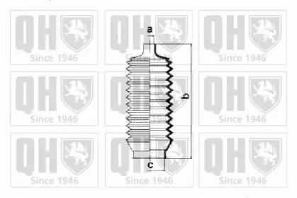 Quinton Hazell QG1219 Пыльник рулевой рейки