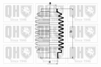 Quinton Hazell QG1270 Пыльник рулевой рейки Quinton Hazell QG1270 Пыльник рулевой рейки