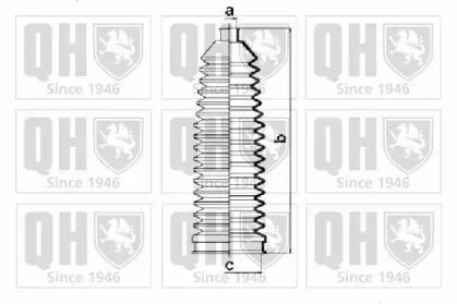 Quinton Hazell QG1324 Пильник рульової рейки