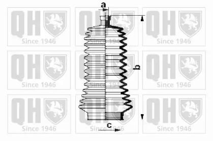 Quinton Hazell QG1417 Пильник рульової рейки