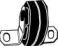 Fonos 86562 Exhaust pipe support Fonos 86562 Exhaust pipe support