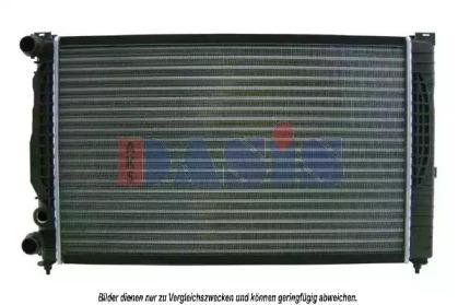 AKS Dasis 480390N Радіатор охолодження двигуна AKS Dasis 480390N Радіатор охолодження двигуна