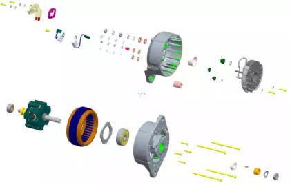 Remy 19070049 Alternator assy Remy 19070049 Alternator assy