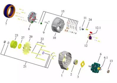 Remy 19070058 Генератор Remy 19070058 Генератор