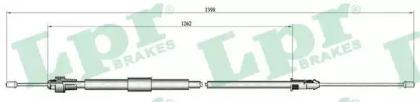 LPR C0466B Brake cable