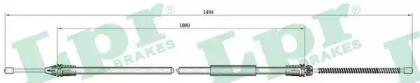 LPR C0718B Трос стояночного тормоза LPR C0718B Трос стояночного тормоза
