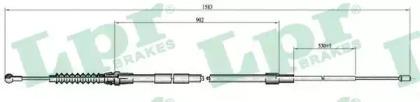 LPR C0968B Brake cable LPR C0968B Brake cable