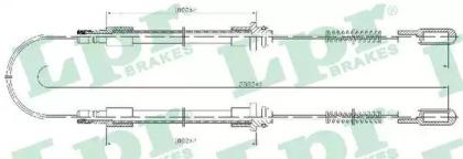 LPR C1688B Трос стояночного гальма LPR C1688B Трос стояночного гальма