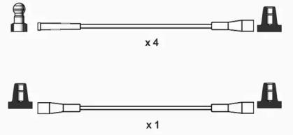 WAI ISL002 Zuendkabel WAI ISL002 Zuendkabel