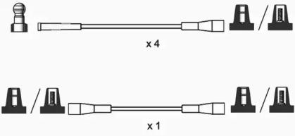 WAI ISL009 Zuendkabel WAI ISL009 Zuendkabel