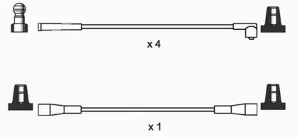 WAI ISL016 Zuendkabel WAI ISL016 Zuendkabel