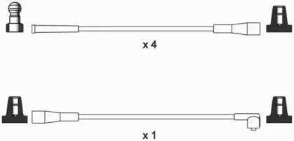 WAI ISL074 Zuendkabel WAI ISL074 Zuendkabel